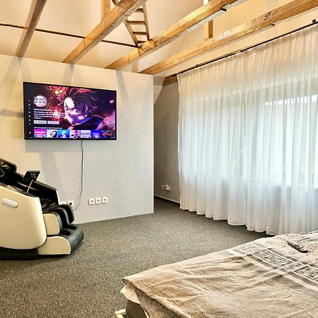 Ferien-Villa Direkt Am Rhein Sauna/Whirlpool Gotterswickerhamm Exteriör bild