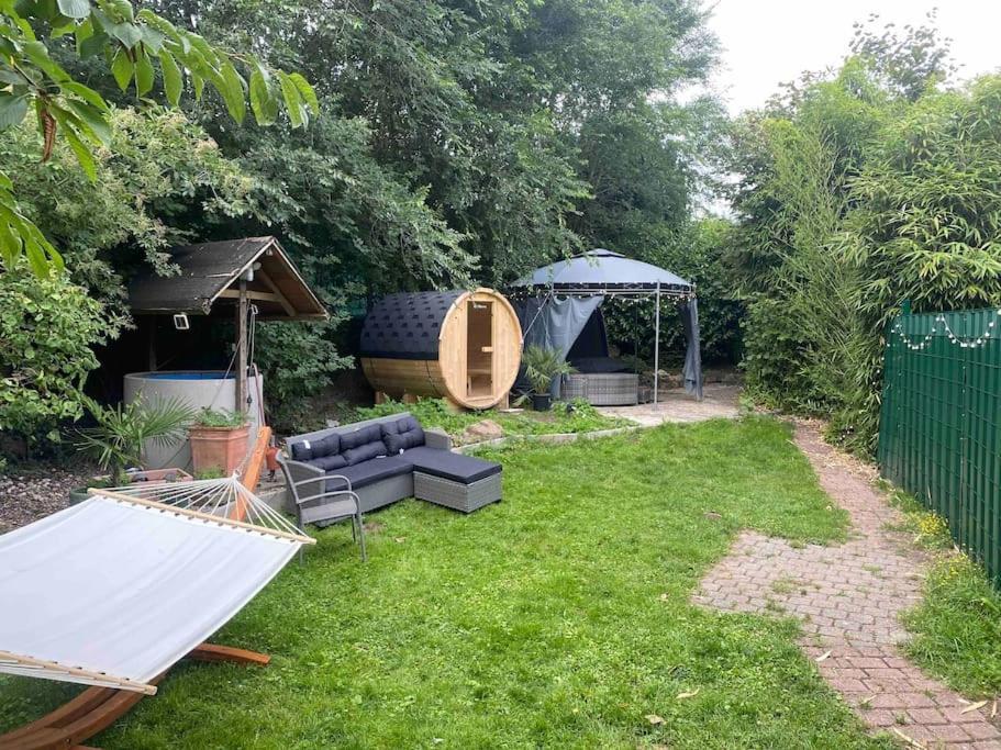 Ferien-Villa Direkt Am Rhein Sauna/Whirlpool Gotterswickerhamm Exteriör bild