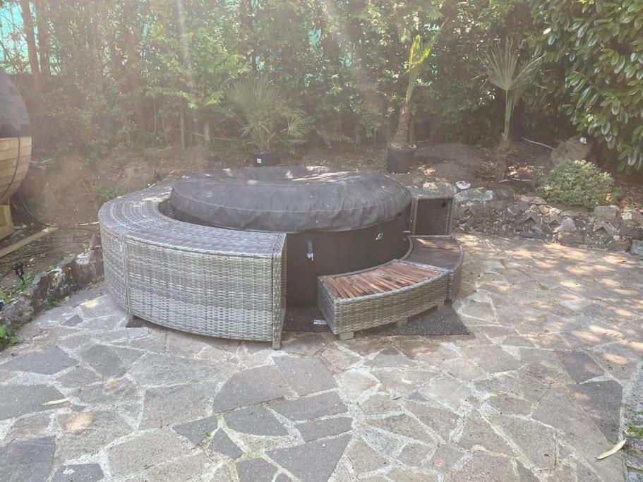 Ferien-Villa Direkt Am Rhein Sauna/Whirlpool Gotterswickerhamm Exteriör bild